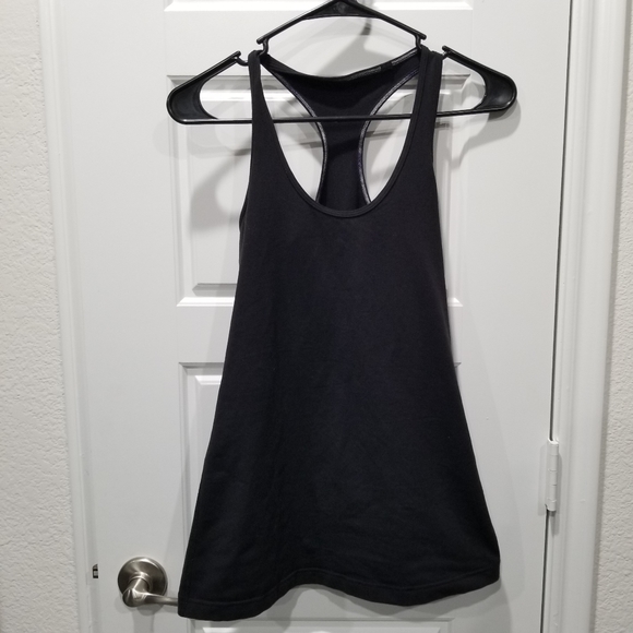 Lululemon Black Racerback Tank Top, Work out stretching tank top Women Size 6 - Picture 10 of 12
